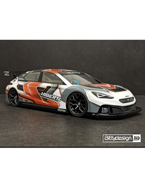 Bittydesign HYBERIA 1/10 clear body 190mm (for FWD)