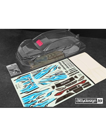 Bittydesign HYBERIA 1/10 clear body 190mm (for FWD)