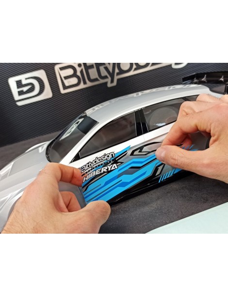 Bittydesign HYBERIA 1/10 clear body 190mm (for FWD)