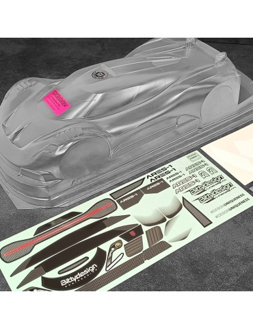 ARES-1 1/10 GT 190mm clear body