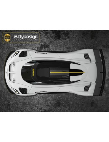 ARES-1 1/10 GT 190mm clear body
