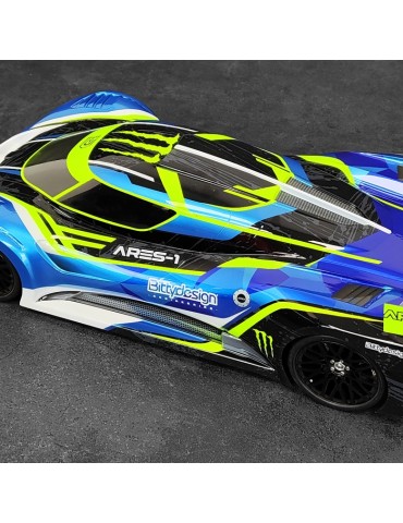 ARES-1 1/10 GT 190mm clear body