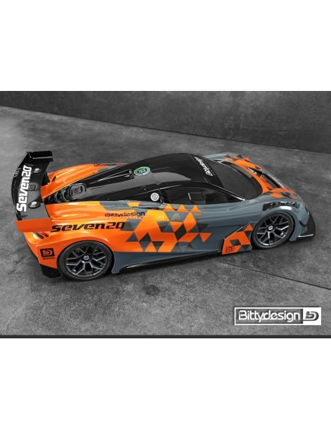 SEVEN20 1/10 GT 190mm body