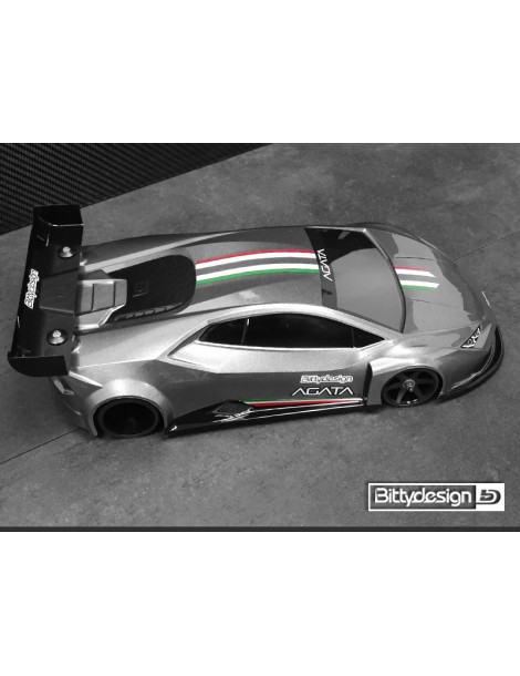 GT12 clear body 1/12 Supastox class