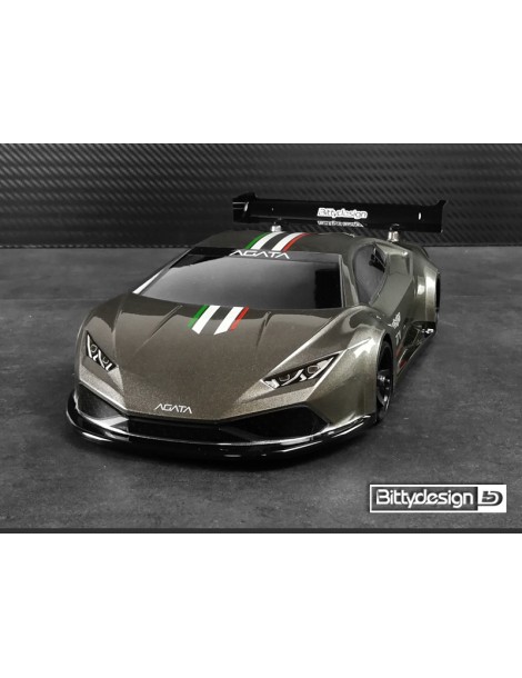 GT12 clear body 1/12 Supastox class