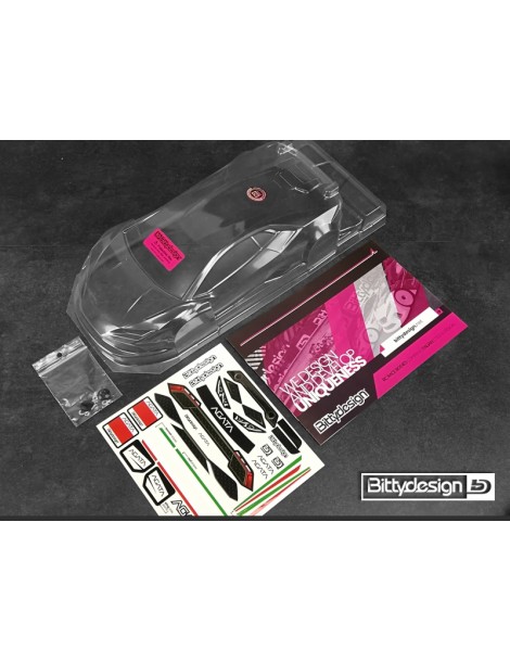 GT12 clear body 1/12 Supastox class