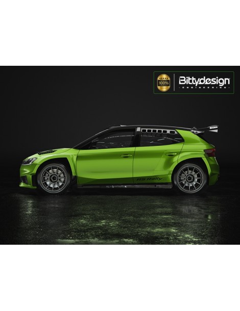 SKODA Fabia RS Rally2 1/10 190mm rally clear body