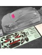 RC kėbulas P10R 1/10 190 mm rally skaidrus – CyborgShop