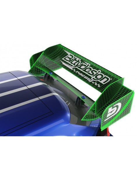 RC kėbulas P10R 1/10 190 mm rally skaidrus – CyborgShop