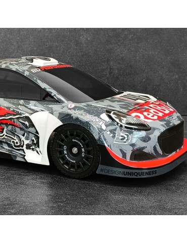 RC kėbulas P10R 1/10 190 mm rally skaidrus – CyborgShop