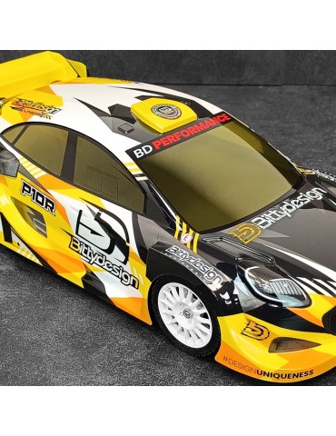 RC kėbulas P10R 1/10 190 mm rally skaidrus – CyborgShop