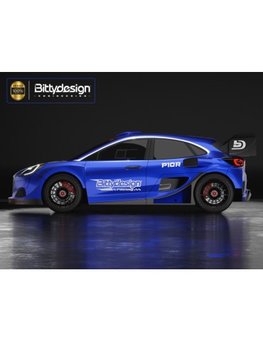 RC kėbulas P10R 1/10 190 mm rally skaidrus – CyborgShop