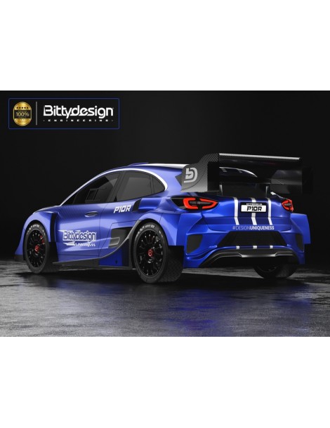 RC kėbulas P10R 1/10 190 mm rally skaidrus – CyborgShop