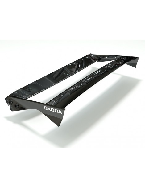 SKODA Fabia RS Rally2 clear wing replacement, extra Hard 1,5mm