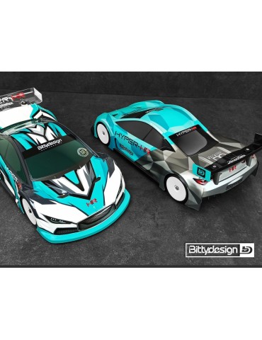 HYPER-HR 1/10 190mm TC clear body - Light weight