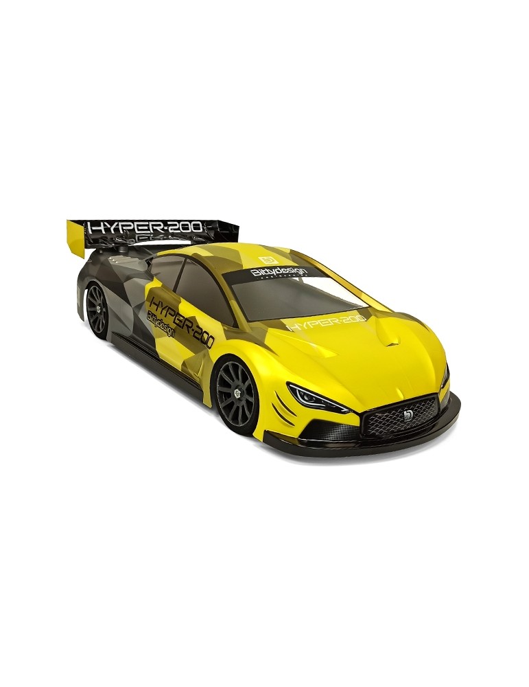 HYPER-200 Clear Body 1/10 TC 200mm nitro, Lightweight