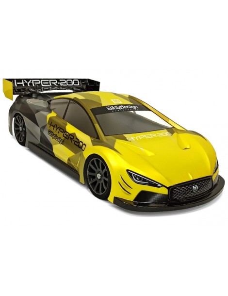 HYPER-200 Clear Body 1/10 TC 200mm nitro, Lightweight