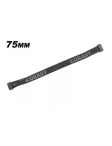High Flex Flat Sensor Wire - 75mm - Silver Plated Terminal