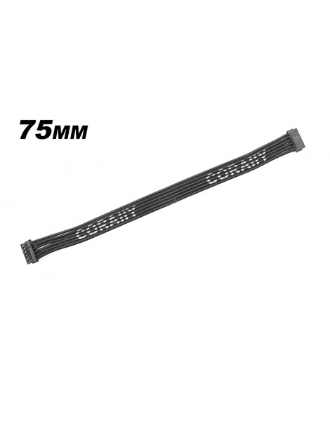 High Flex Flat Sensor Wire - 75mm - Silver Plated Terminal