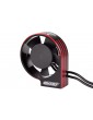 Ultra High Speed Cooling Fan XF-30 w/BEC connector - 30mm - Black - Red