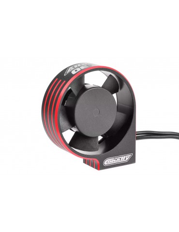 Ultra High Speed Cooling Fan XF-30 w/BEC connector - 30mm - Black - Red