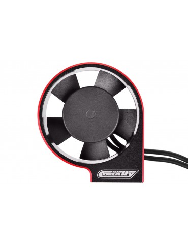 Ultra High Speed Cooling Fan XF-30 w/BEC connector - 30mm - Black - Red