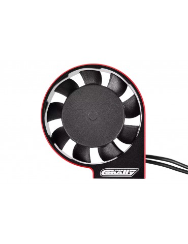 Ultra High Speed Cooling Fan XF-40 w/BEC connector - 40mm - Black - Red