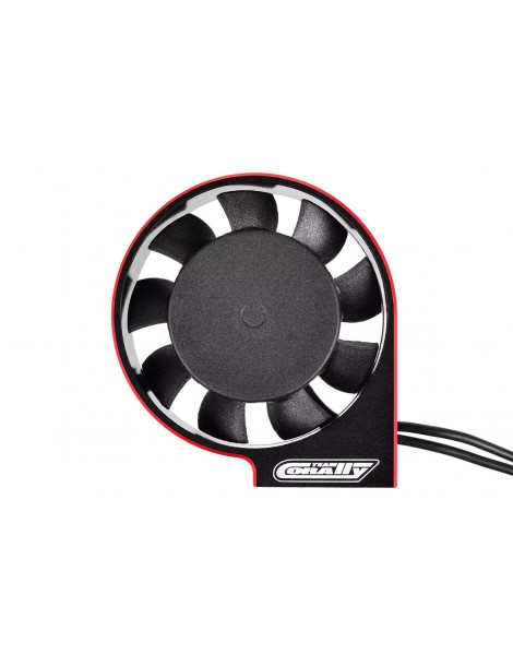 Ultra High Speed Cooling Fan XF-40 w/BEC connector - 40mm - Black - Red