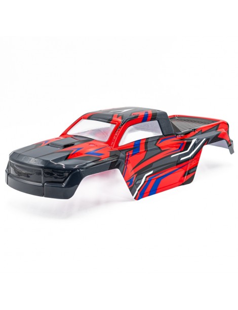 Dažytas Lexan RC kėbulas Red Rogue Terra CA-142 1:10 mastelio