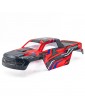 Dažytas Lexan RC kėbulas Red Rogue Terra CA-142 1:10 mastelio