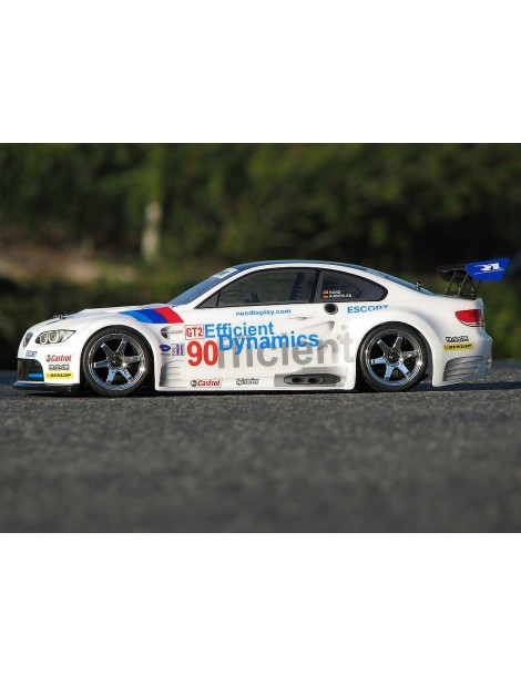 RC kėbulas BMW M3 GT2 E92 skaidrus 200mm – CyborgShop