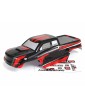 Painted Truck Body MT (Black/Red) 1/16