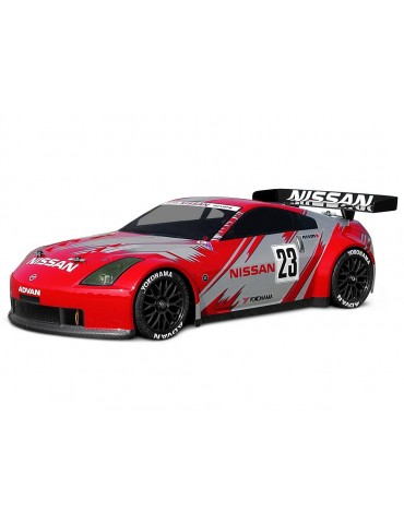 Clear body Nissan 350Z Nismo GT race (190mm)