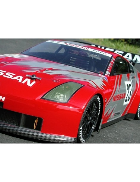 Clear body Nissan 350Z Nismo GT race (190mm)