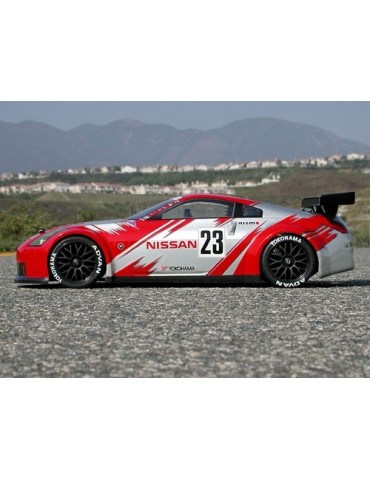 Clear body Nissan 350Z Nismo GT race (190mm)