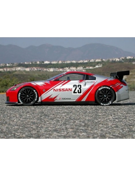 Clear body Nissan 350Z Nismo GT race (190mm)