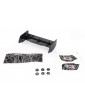 1/10 off road black plastic wing