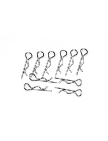 Universal 1/8 body clips (10pcs)