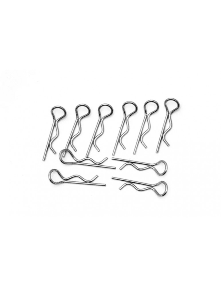 Universal 1/8 body clips (10pcs)