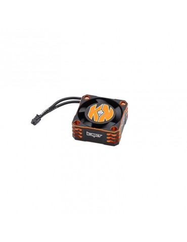 Ultra High Speed Cooling alu Fan 25x25x10mm - 6V-8,4V - Dual ball bearings - ESC connector