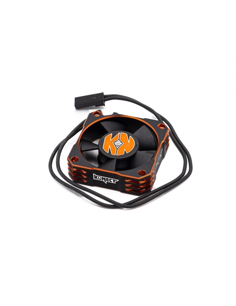 Ultra High Speed Cooling alu Fan 36x36x10mm - 6V-8,4V - Dual ball bearings - BEC connector