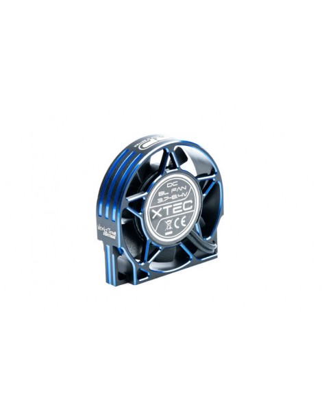 LRP WorksTeam Aluminium SuperHighRev. motor fan V2 - 40x40x10mm / 1S/2S / receiver con