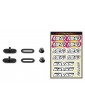MIBO 1/10th Onroad Alu Wing Mounts