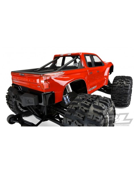 Pre-Cut 2019 Chevy Silverado Z71 Trail Boss Clear Body for X-MAXX