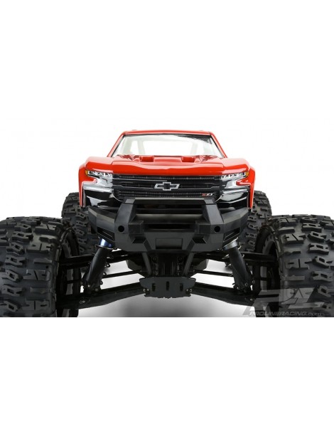 Pre-Cut 2019 Chevy Silverado Z71 Trail Boss Clear Body for X-MAXX