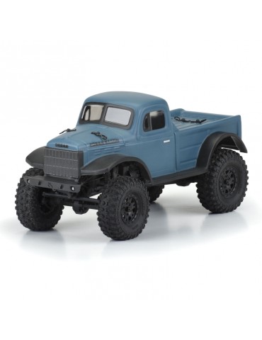 1/24 1946 Dodge Power Wagon Clear Body: SCX24 JLU