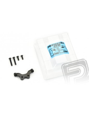 Clear Front Wing & Black Anodized Aluminum Mount