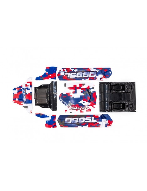 DB8SL Red / Blue Body