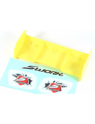 SWORKz 1/8 Off Road Pro Race Wing (FY)(W/o Holes)