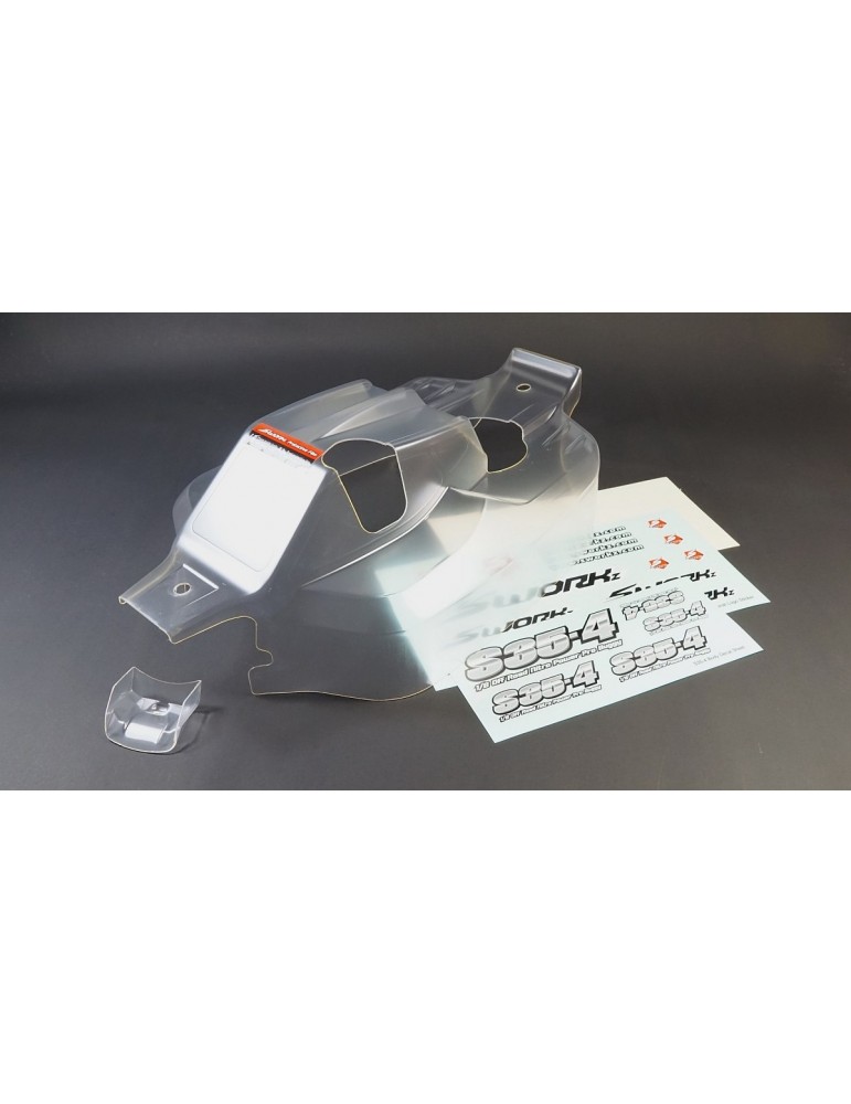SWORKz Falcon ST-4 Clean Body Shell (Pre-Cut for Nitro Buggy)